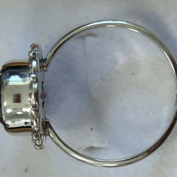 Rainbow Mystic Topaz Sterling Silver Ring Size 9 New In Box! - Picture 9 of 14